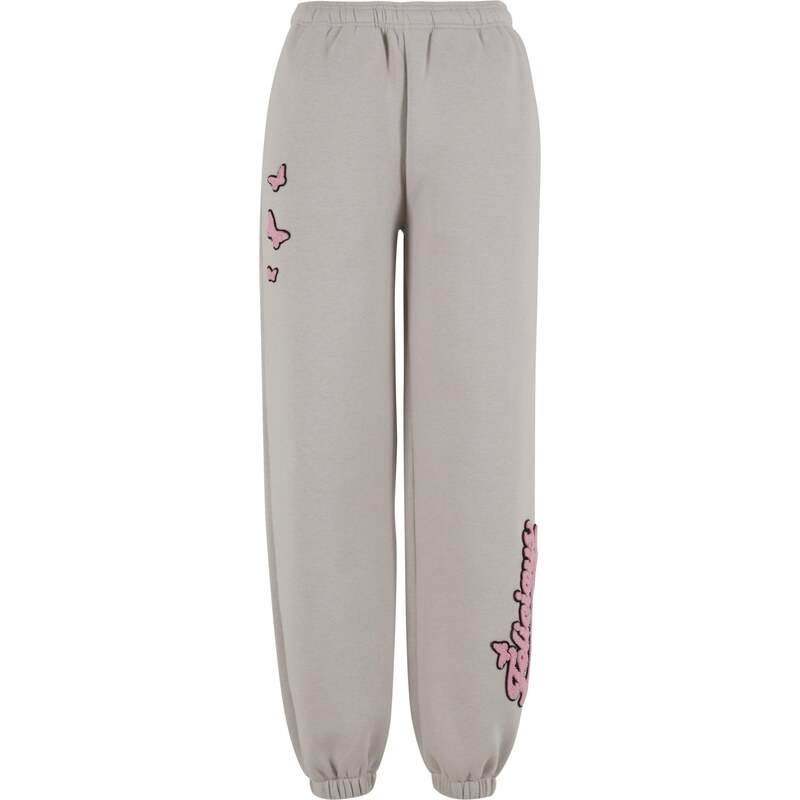 Felicious Nohavice sivobéžová / ružová / čierna 62706448