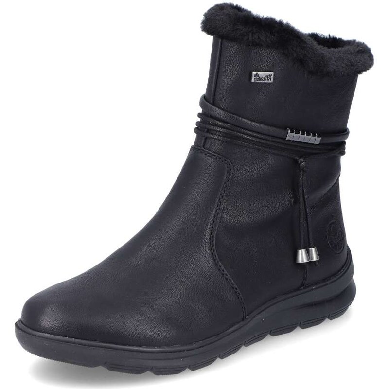 Dámska členková obuv RIEKER Z0070-00 čierna W5 44621999