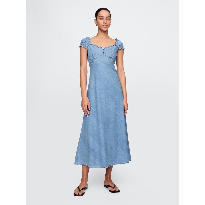 GAP Dámske Džínsové maxi šaty 731349-00 66266220