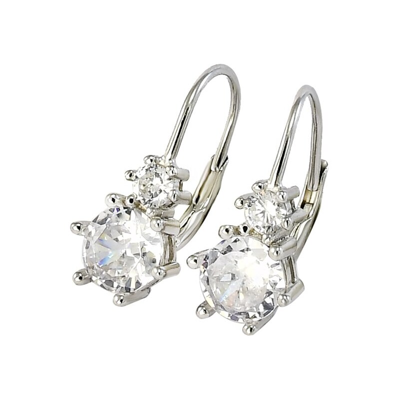 Strieborné náušnice Glare 725 62714059