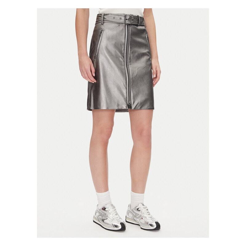 Sukňa z imitácie kože DKNY 62719124
