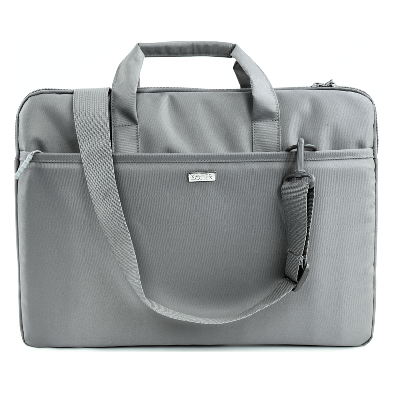 Solier Látková sivá taška na notebook Venga (TORBA SM01 VENGA GREY 62721987