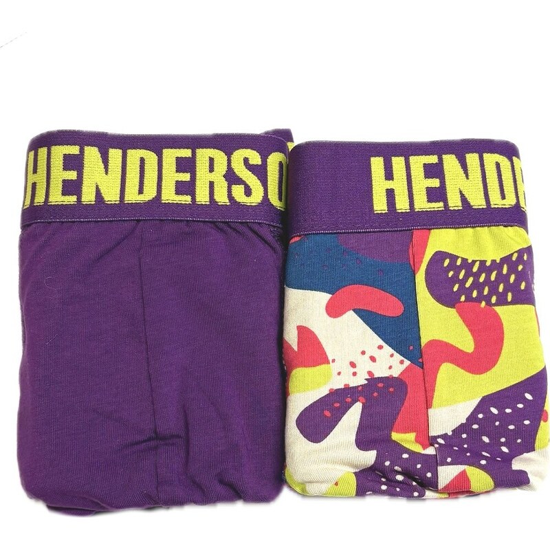 Farebné pánske boxerky Henderson Spin 42621 Spin A2 M-3XL 65151638