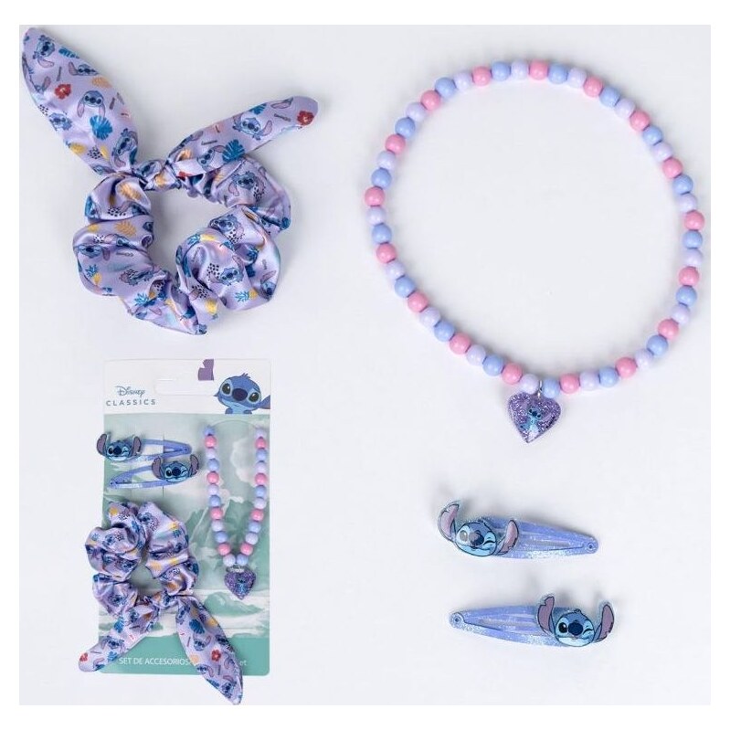 LILO AND STITCH Štvordielna sada dievčenských doplnkov Stitch 65151656