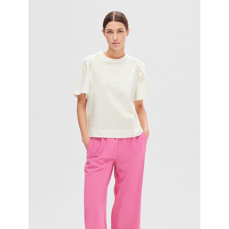 SELECTED Tričko SLFPenelope biela 62828493