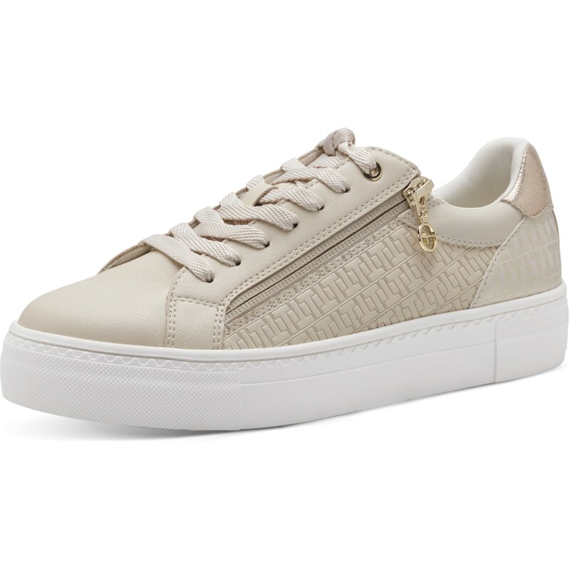 Tamaris Nízke tenisky slonová kosť / zlatá 62729708