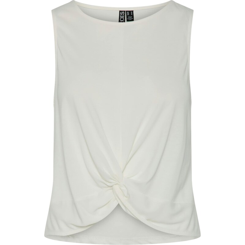 PIECES Top Anora biela ako vlna 62729862