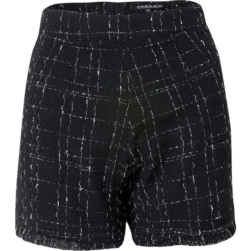 KOROSHI Nohavice čierna / biela 63156924