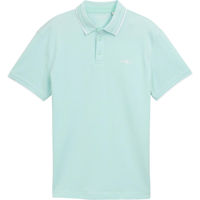 TOM TAILOR Tričko mätová / biela 62729947