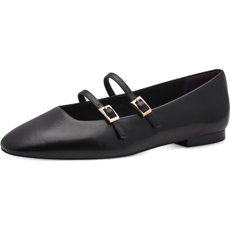 Tamaris Baleríny s ramienkom čierna 62729962