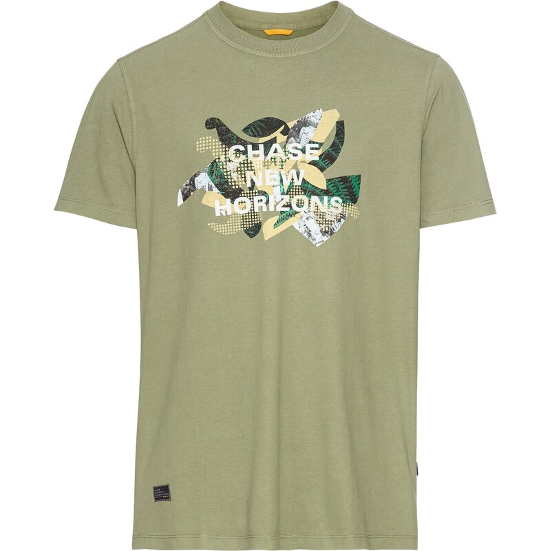 CAMEL ACTIVE Tričko žltá / zelená / olivová / biela 62730093