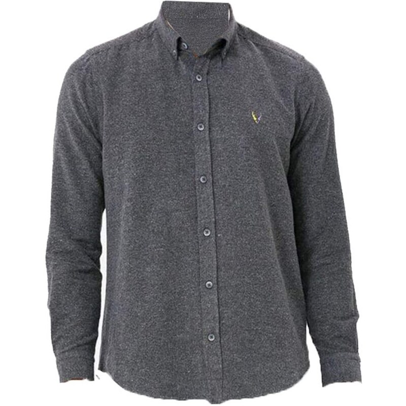 By Diess Collection Košeľa sivá / antracitová 63087125