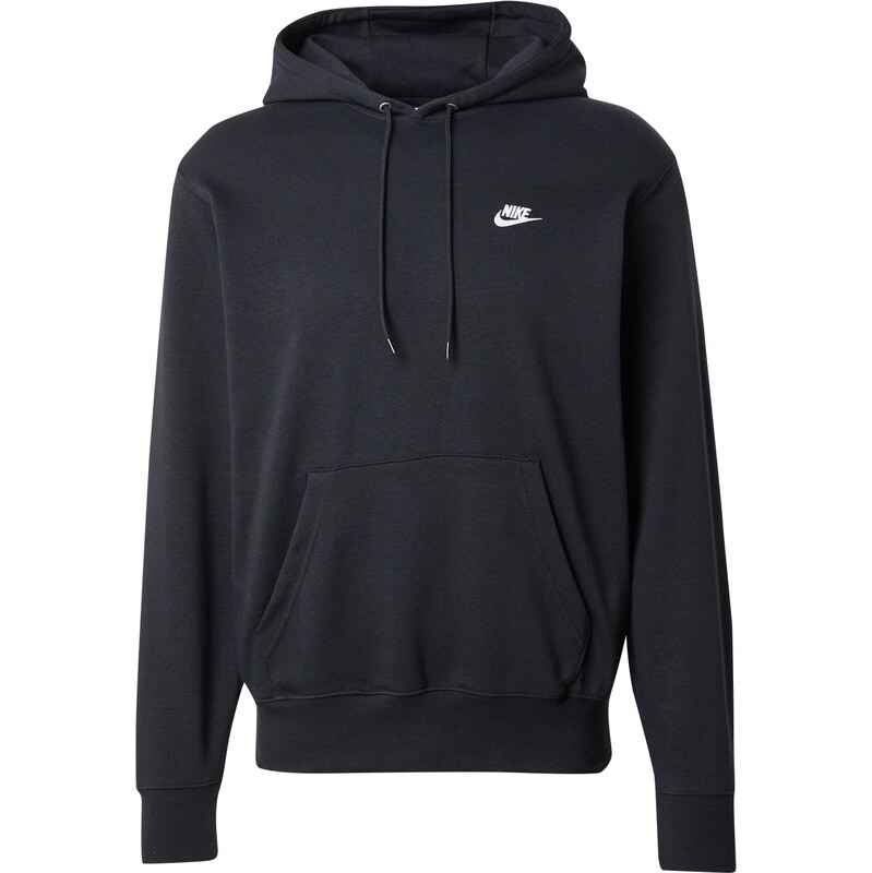 Nike Sportswear Mikina Club Fleece čierna / biela 62730483