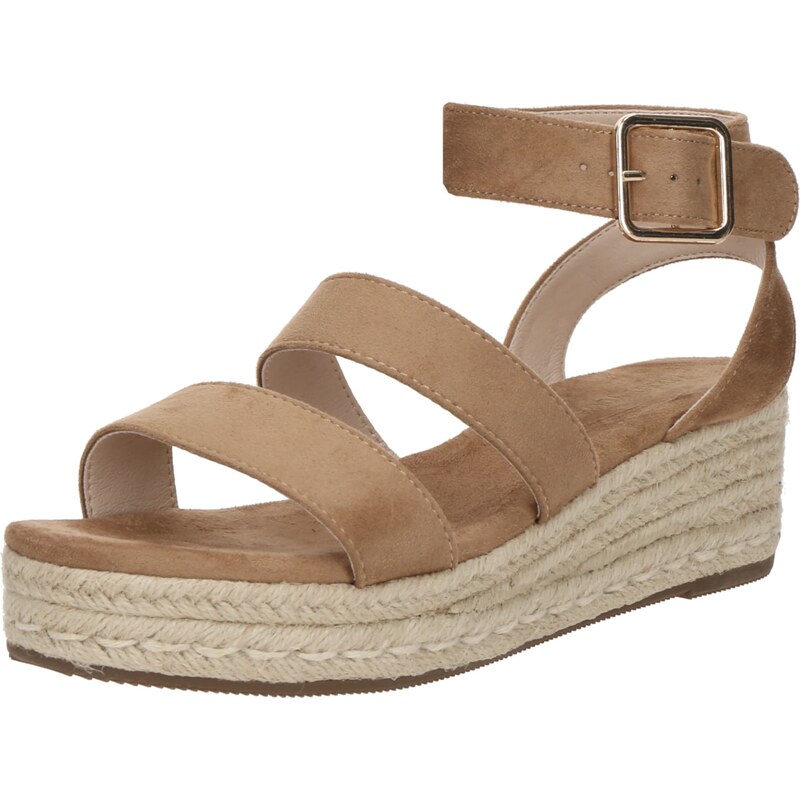 ABOUT YOU Remienkové sandále Mathea kapučíno 62730486