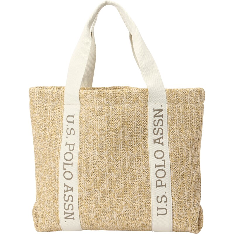 U.S. POLO ASSN. Shopper Pool Party béžová / krémová / tmavobéžová / 62730583