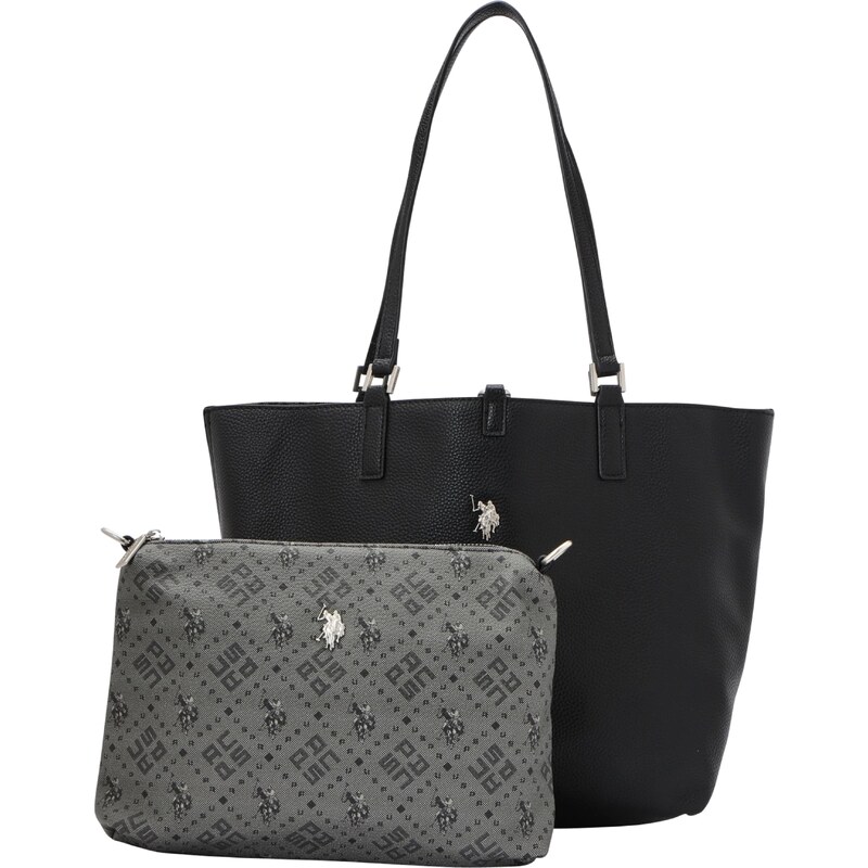 U.S. POLO ASSN. Shopper Malibu sivá / čierna 62730589