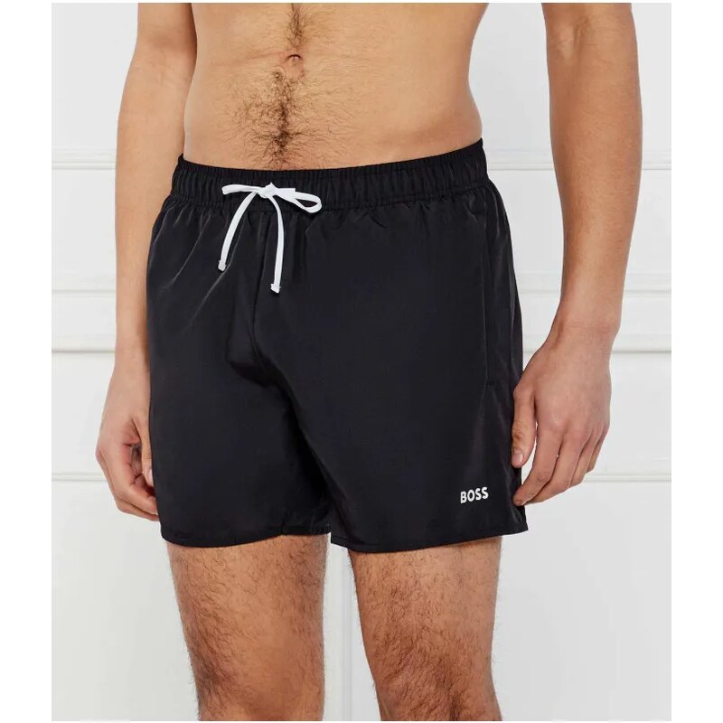 BOSS BLACK Šortky na plávanie + uterák + batoh Beach Set | Regular Fit 62726262
