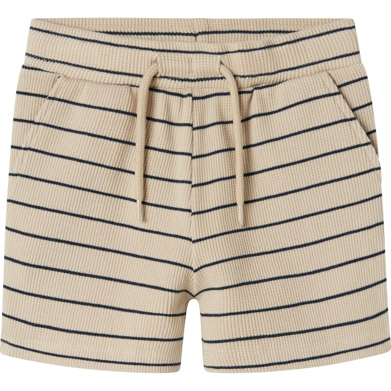 NAME IT Nohavice béžová / námornícka modrá 62730081