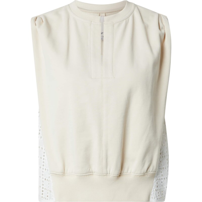 3.1 Phillip Lim Top biela / biela ako vlna 63163536