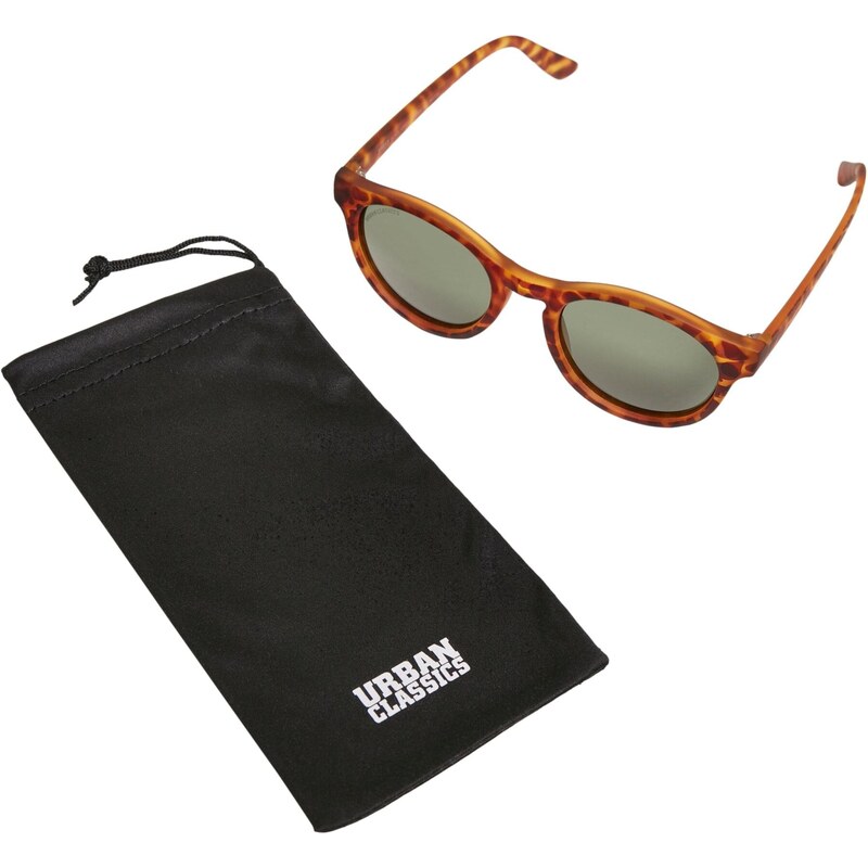 Urban Classics Slnečné okuliare Sunrise koňaková / žltá / čierna 65867225