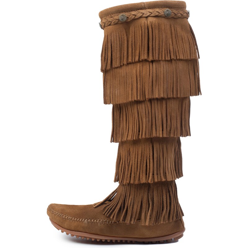 Minnetonka Čižmy hnedá 62729707