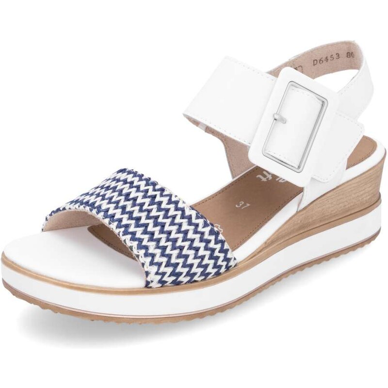 RIEKER Dámske sandále REMONTE D6453-80 biela S5 62734713