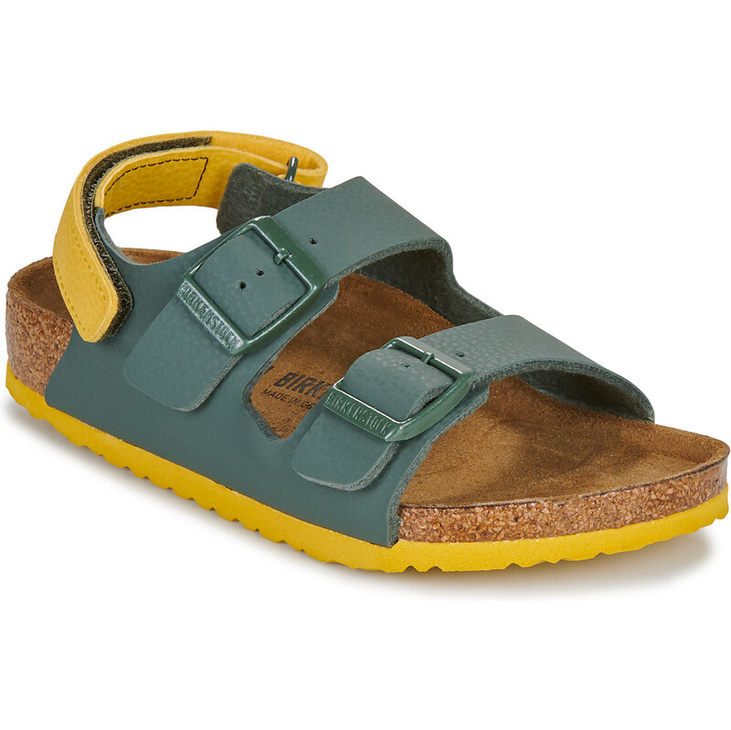 BIRKENSTOCK Sandále Milano AS Kids BF Desert Soil Thyme/Ochr 62735156