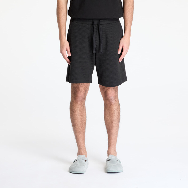 Šortky Calvin Klein Jeans Chunky Waffle Short Black L 62738513