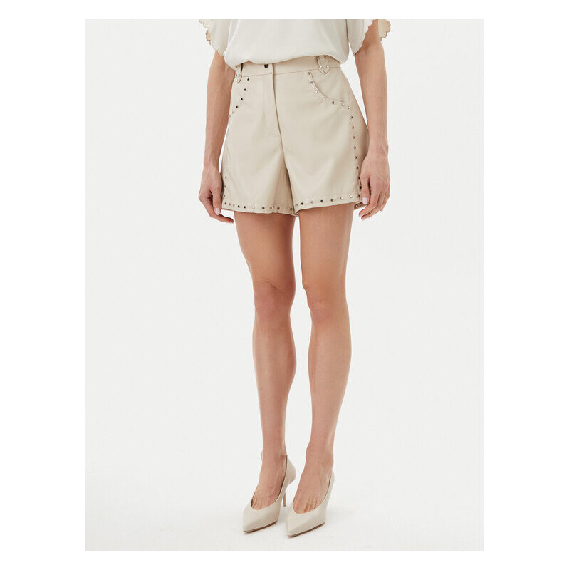 Šortky z imitácie kože Bruuns Bazaar 62739186