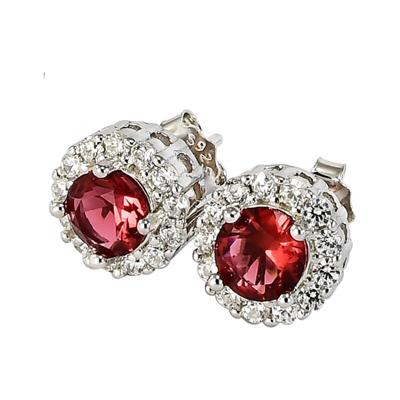 Strieborné náušnice Glare 727 62739564