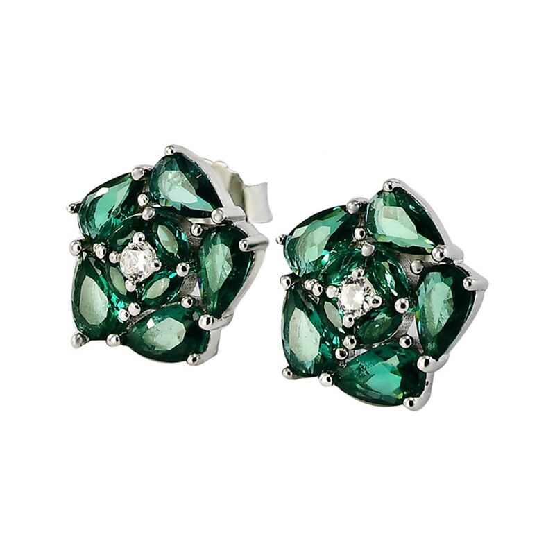 Strieborné náušnice Glare 731 62739568