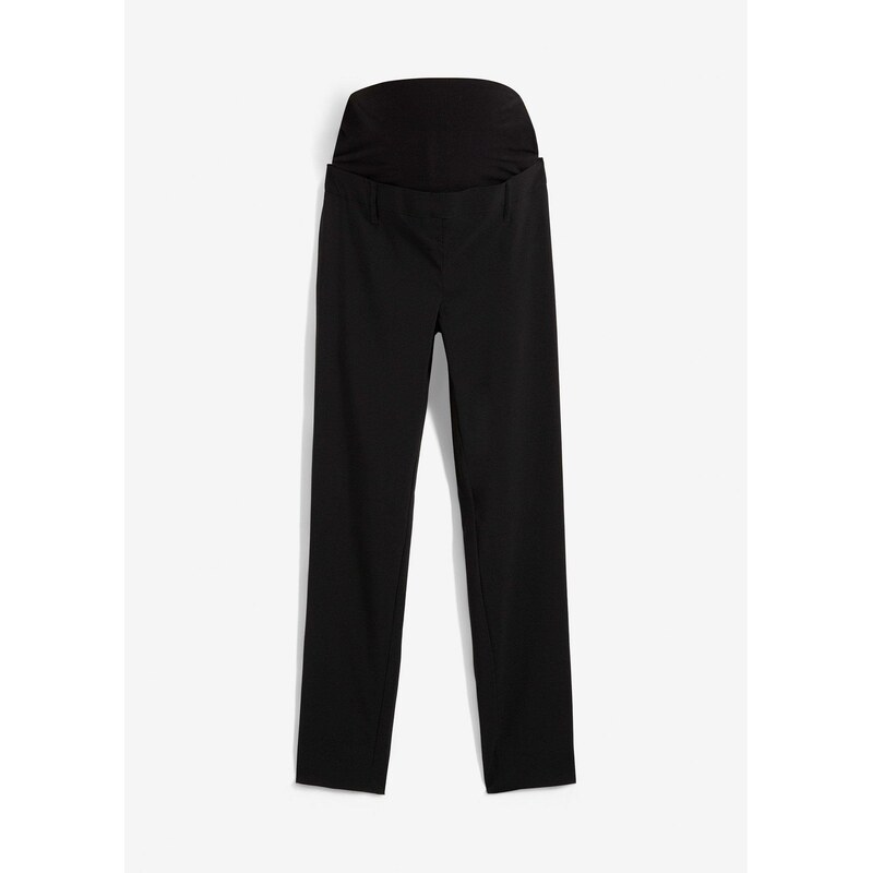 bonprix Materské nohavice, strečové, s úzkym strihom, farba čierna 62741186