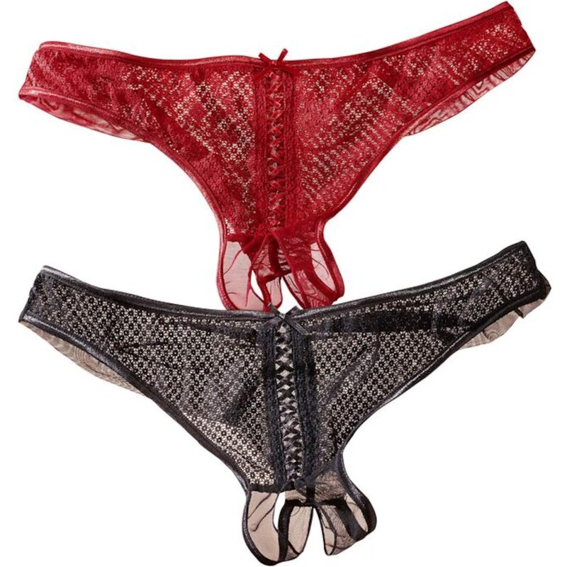 PETITE FLEUR GOLD Ouvert červená / čierna 63198390