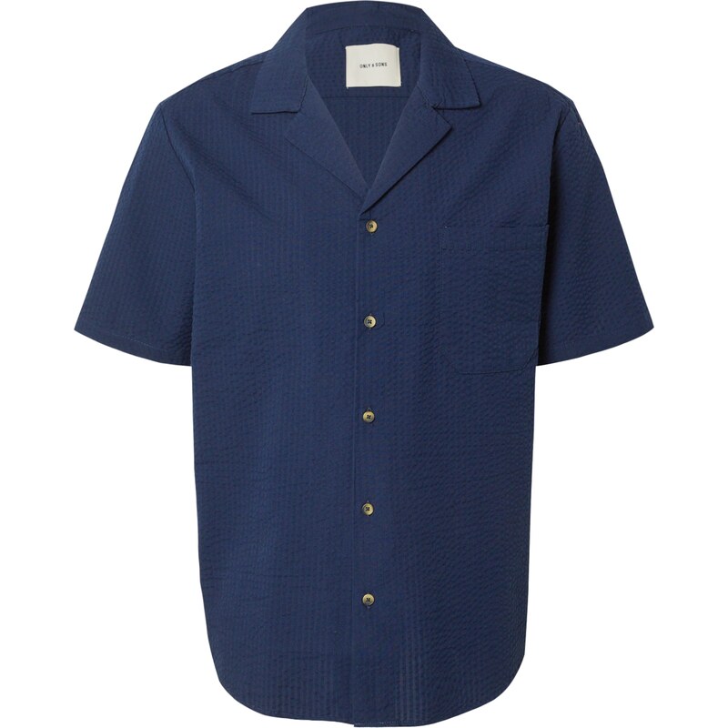 Only & Sons Košeľa ONSEye námornícka modrá 63524849