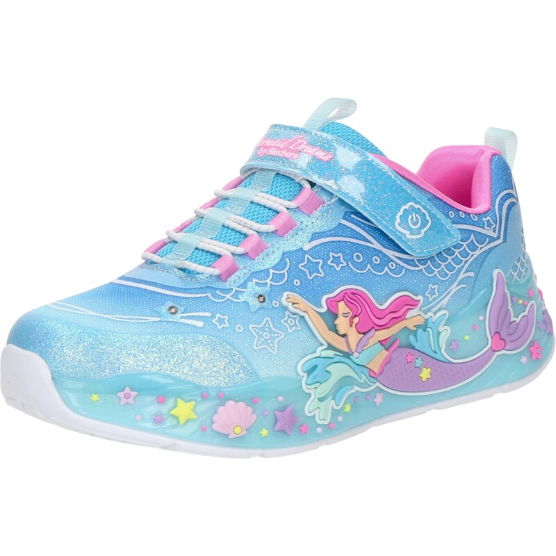 SKECHERS Tenisky MERMAID DREAMS azúrová / vodová / svetloružová / 62745376