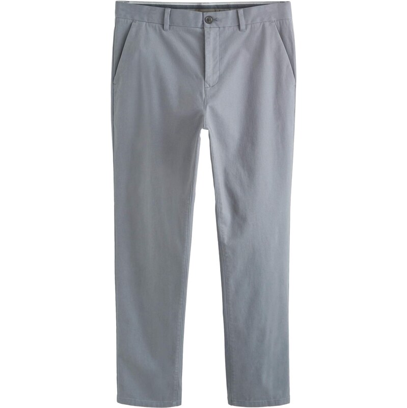 Next Chino nohavice dymovo modrá 62744738