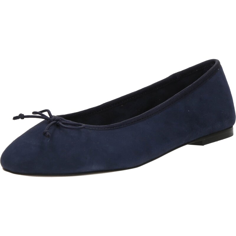 ABOUT YOU Baleríny Leandra námornícka modrá / čierna 63135954