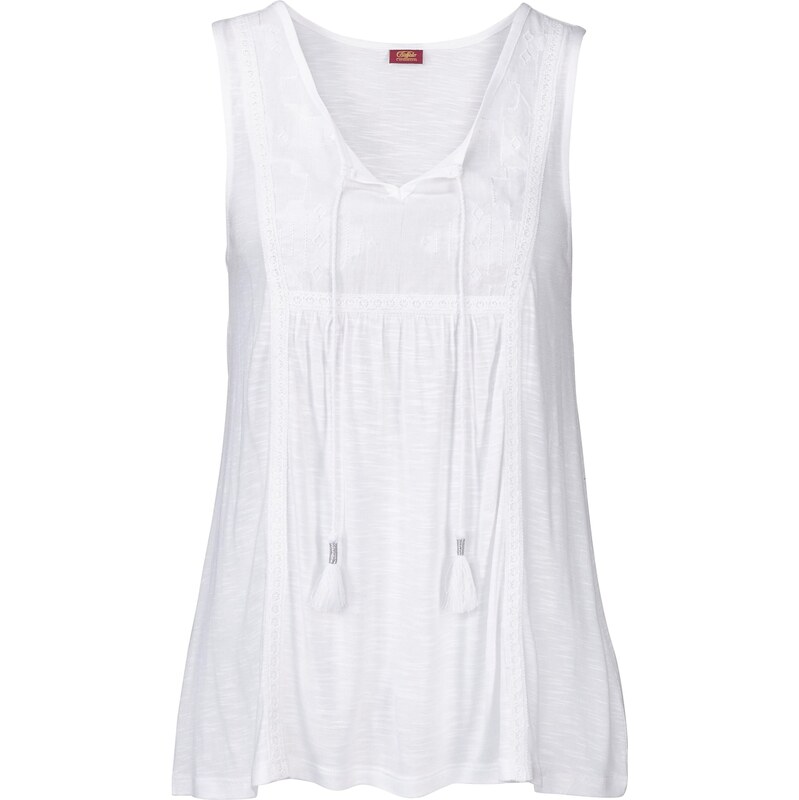 BUFFALO Top biela 63161023