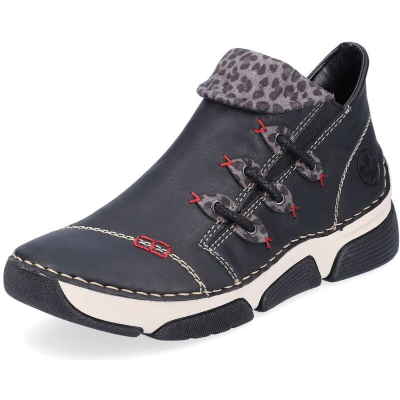 Dámska členková obuv RIEKER 45983-00 čierna W5 44433524