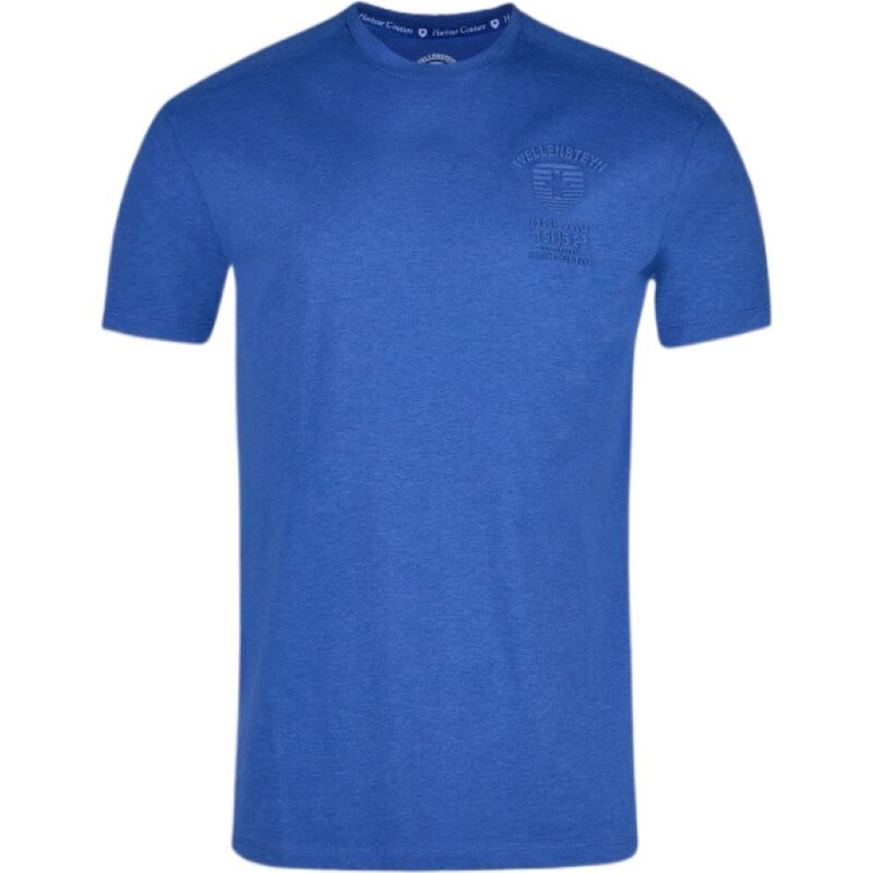 WELLENSTEYN pánske modré bavlnené tričko 62721469