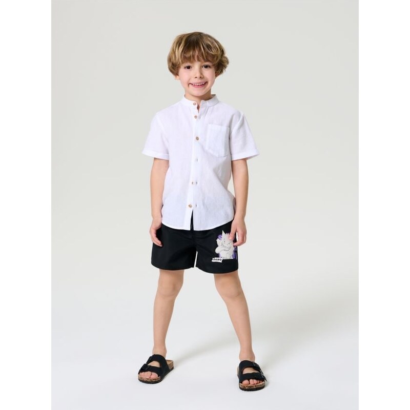 Sinsay - Plavkové šortky Pokémon - čierna 65753427