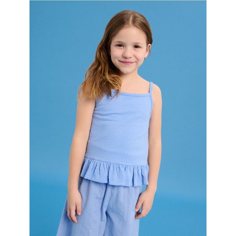 Sinsay - Tričko s krátkym rukávom - svetlomodrá 65757675