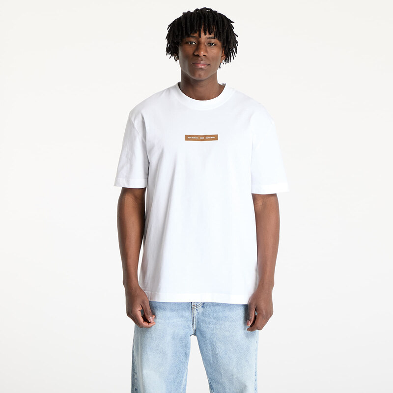 Tričko Calvin Klein Jeans Nyc 2025 Tee White M 62751585