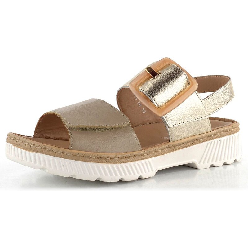 Ara dámske sandále Capri Sand/Platin 12-39104-08 62754320