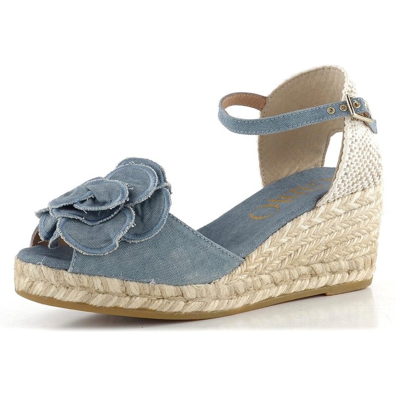 Gaimo sandále na kline Yalena pique summ jeans 62754344