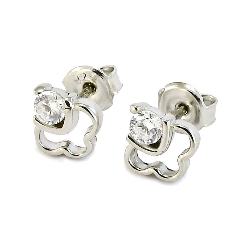 Strieborné náušnice Glare 740 62753677