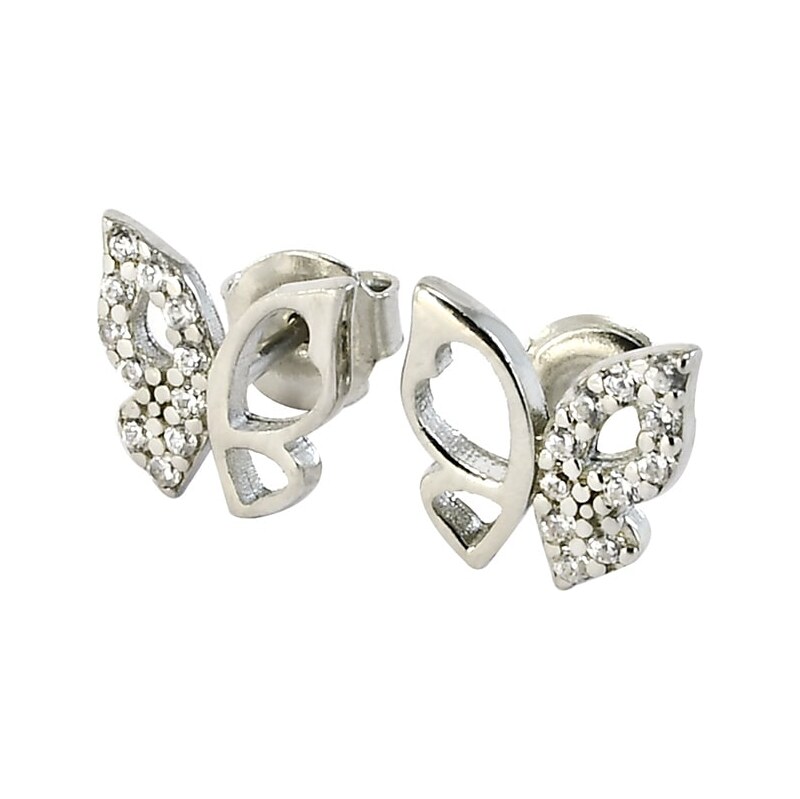 Strieborné náušnice Glare 742 62753679