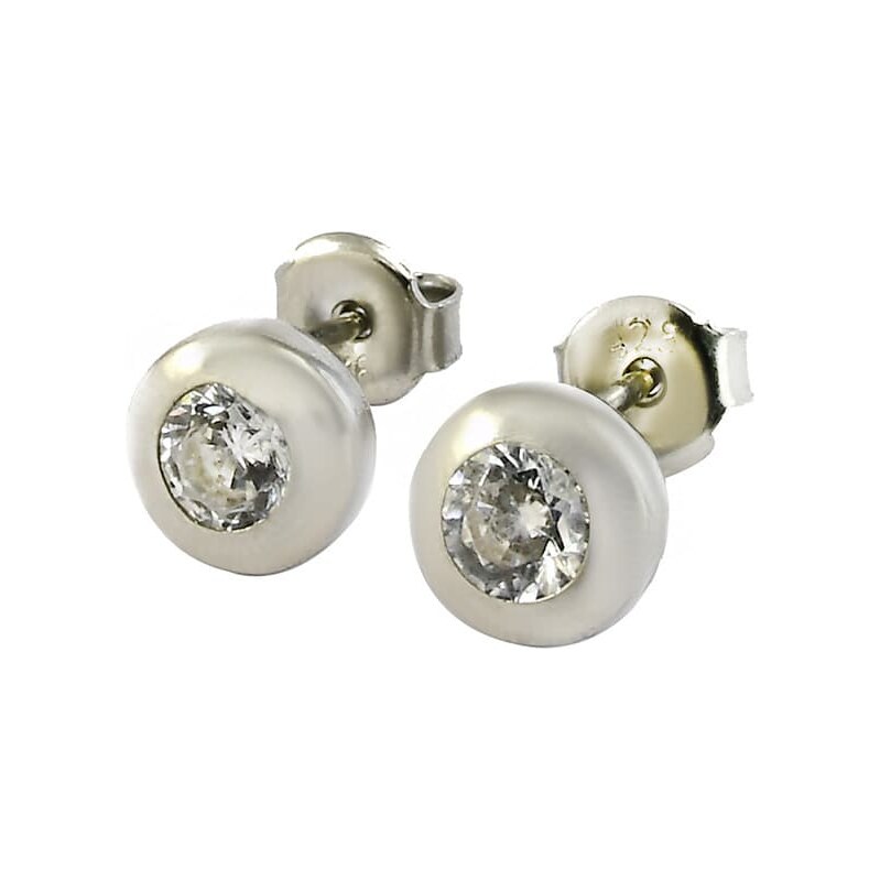 Strieborné náušnice Glare 744 62753681