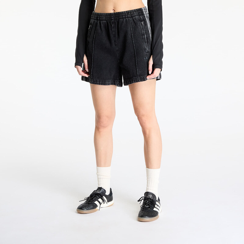 adidas Originals Šortky adidas Firebird Adicolor Denim Short Black/ 62754619