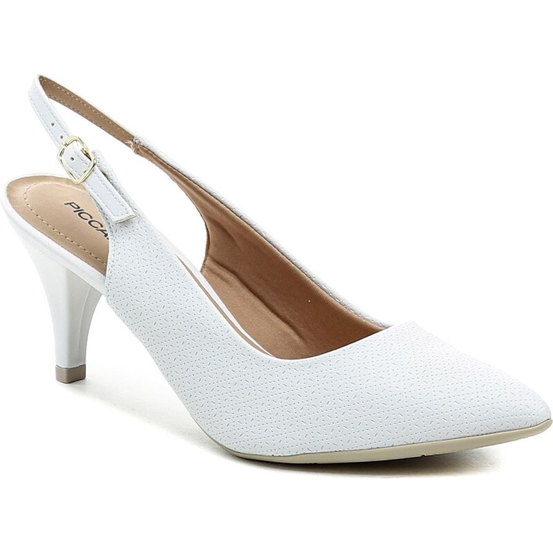 Piccadilly 745045-309 biele dámske lodičky 62755014